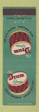 Matchbook Cover - Drum Room Hotel President Kansas City MO