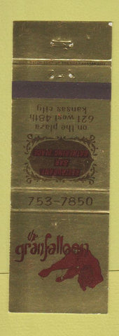 Matchbook Cover - Granfalloon Restaurant Kansas City MO