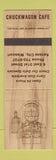 Matchbook Cover - Chuckwagon Cafe Kansas City MO