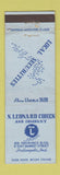 Matchbook Cover - N Leonard Cohen Securities investments Indianapolis IN