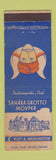 Matchbook Cover - Sahara Grotto Movper Indianapolis IN