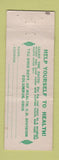 Matchbook Cover - Wipe out Syphilis Ohio Columbus OH WEAR