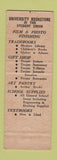 Matchbook Cover - Southern California University Trojans Los Angeles CA