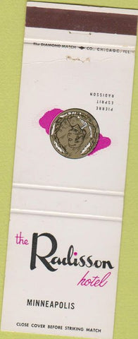 Matchbook Cover - Radisson Hotel Minneapolis MN