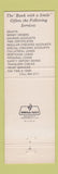 Matchbook Cover - Farmers and Merchants Bank Highland IL
