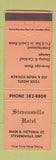 Matchbook Cover - Stevensville Hotel ON