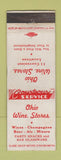 Matchbook Cover - Ohio Wine Stores OH WEAR