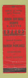 Matchbook Cover - Ellen's Danish Pancake House Solvang CA WORN