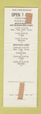 Matchbook Cover - Libertyville National Bank IL