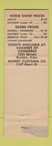 Matchbook Cover - Pow Wow Rodeo Boulder Colorado WORN