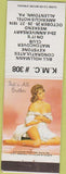 Matchbook Cover - Keystone Match Club Allentown PA pinup