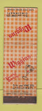 Matchbook Cover - Wiggins Restaurants Cincinnati OH WORN