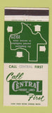 Matchbook Cover - Central Freight Lines Trucking TX Texas 30 Strike