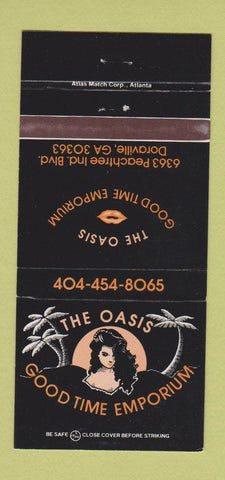 Matchbook Cover - Oasis Restaurant Doraville GA 30 Strike
