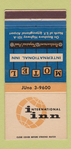 Matchbook Cover - International Inn San Francisco CA 30 Strike