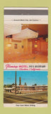 Matchbook Cover - Flamingo Motel Stockton CA WEAR 30 Strike