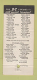 Matchbook Cover - Denver Chicago Trucking 30 Strike