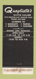 Matchbook Cover - Quagliata's White House Mentor OH 30 Strike