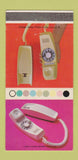 Matchbook Cover - Skyline Telephones GTE General Telephone 30 Strike