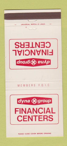Matchbook Cover - Dyna Group Financial Centers Clayton MO 30 Strike
