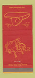 Matchbook Cover - Fred Harvey Cowboy 30 Strike