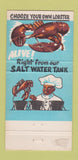 Matchbook Cover - Bookbinder's Restaurant Philadelphia PA 30 Strike