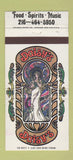 Matchbook Cover - Daisey's Restaurant girlie Marriott Beachwood OH 30 Strike