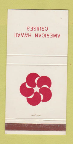 Matchbook Cover - American Hawaii Cruises 30 Strike