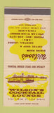 Matchbook Cover - Wilson's Restaurant Paso Robles CA 30 Strike
