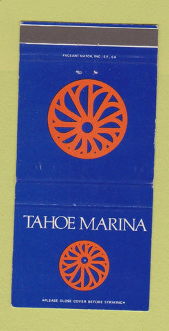 Matchbook Cover - Tahoe Marina Tahoe City CA 30 Strike