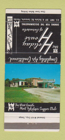 Matchbook Cover - Holiday House Sarasota FL 30 Strike