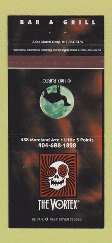 Matchbook Cover - The Vortex Atlanta GA Camel Cigarettes 30 Strike