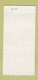 Matchbook Cover - Club Cafe Boston MA Camel Cigarettes 30 Strike