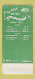 Matchbook Cover - Hal Mar Motel Delano CA 30 Stick