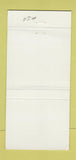 Matchbook Cover - Dallas Music Complet TX Camel Cigarettes 30 Strike