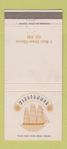 Matchbook Cover - Winjammer Tiburon CA WEAR 30 Strike
