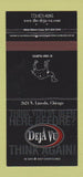 Matchbook Cover - Deja Vu Chicago IL Camel Cigarettes 30 Strike