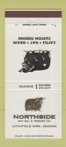 Matchbook Cover - Northside Hay Mill Litchfield Park AZ 30 Strike