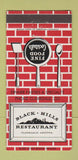 Matchbook Cover - Black Hills Restaurant Clarkdale AZ 30 Strike