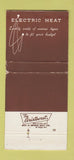 Matchbook Cover - Frontier Motel Granby Colorado WEAR 30 Strike