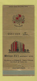 Matchbook Cover - William XVI Hotel Denver Colorado 30 Strike