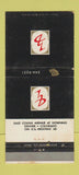 Matchbook Cover - Heart O Denver Colorado Colfax WEAR Tiki 30 Strike