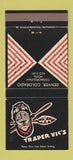 Matchbook Cover - Trader Vic's Tiki Cosmopolitan Hotel Denver Colorado 30 Strike