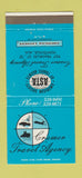 Matchbook Cover - Cramer Travel Agency Huntsville AL 30 Strike