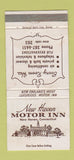 Matchbook Cover - New Haven Motor Inn CT WEAR 30 Strike
