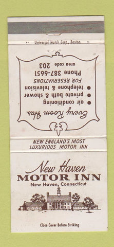 Matchbook Cover - New Haven Motor Inn CT WEAR 30 Strike