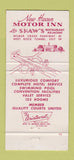 Matchbook Cover - New Haven Motor Inn CT WEAR 30 Strike