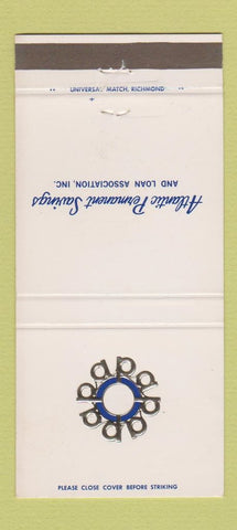Matchbook Cover - Atlantic Permanent Savings Norfolk Virginia Beach VA 30 Strike