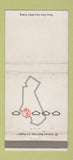 Matchbook Cover Herbert Hawkins Real Estate Alhambra Anaheim Pasadena 30 Strike