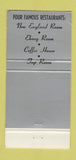 Matchbook Cover - Prince George Hotel NEW York City 30 Strike